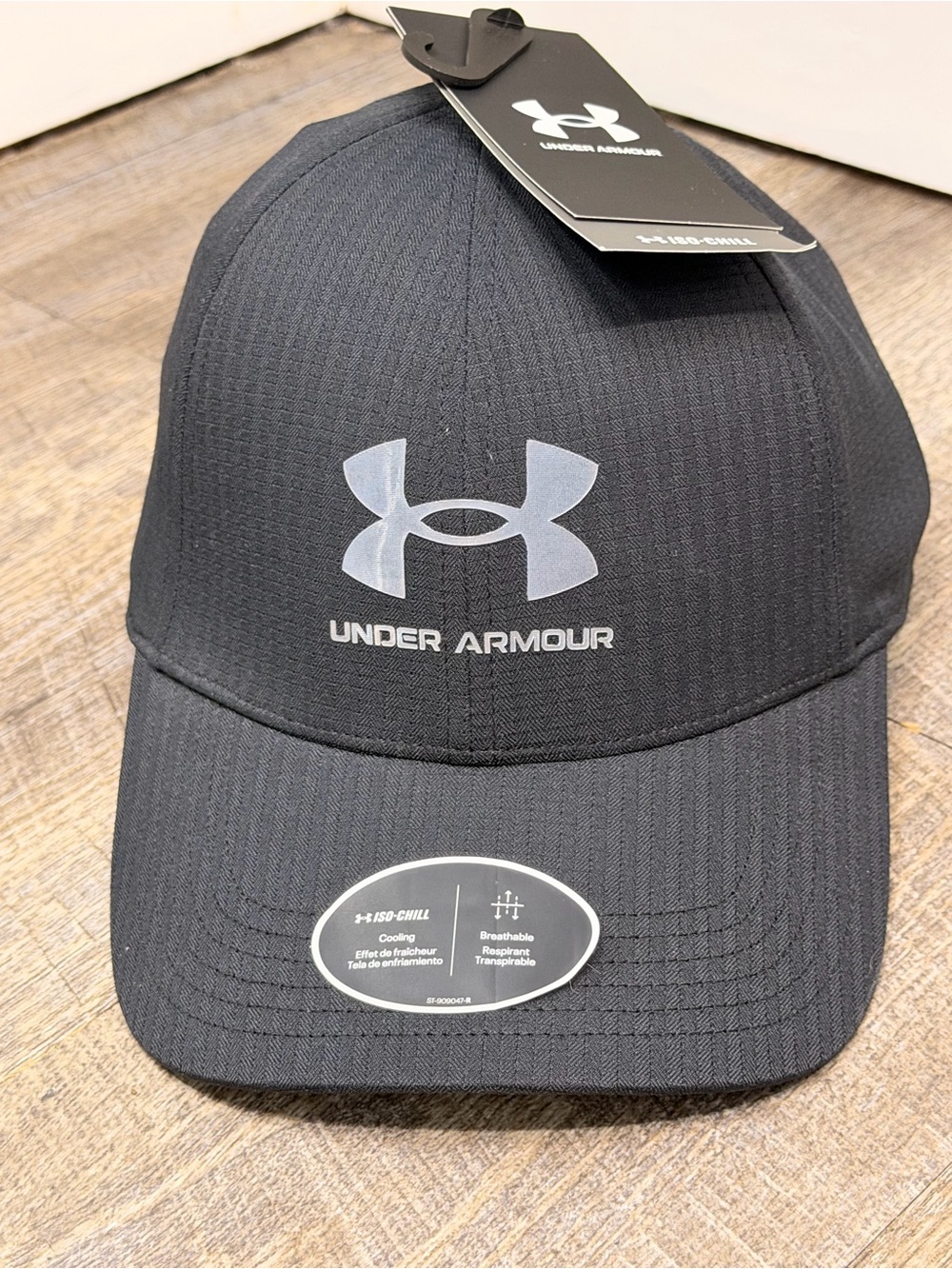 Under Armour Black Iso-Chill Performance Baseball Cap L/XL